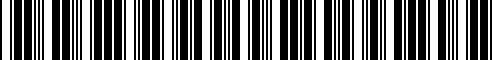 Barcode for 07119905145