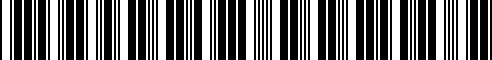 Barcode for 11002300053