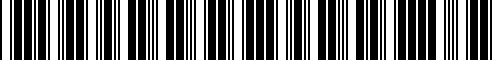 Barcode for 11007710473