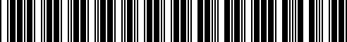 Barcode for 11117704756