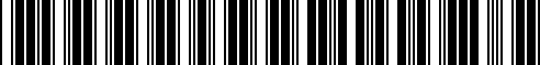 Barcode for 11117706513