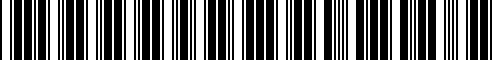 Barcode for 11117715453