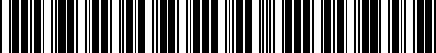 Barcode for 11121337818