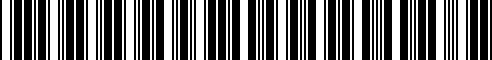 Barcode for 11127689563