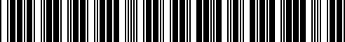 Barcode for 11137702423