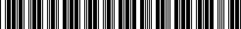 Barcode for 11411460483