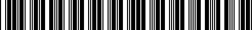 Barcode for 16121233366