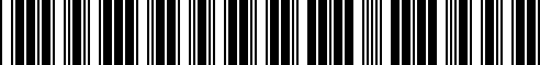 Barcode for 17117703038