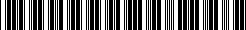 Barcode for 18211233033