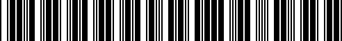 Barcode for 21219443307