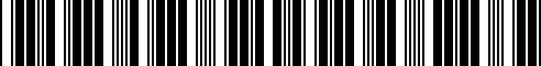 Barcode for 23237683303