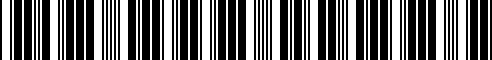Barcode for 23411340413