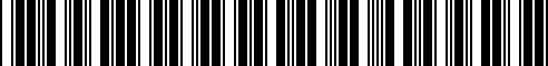 Barcode for 24818533610