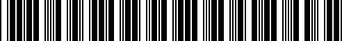 Barcode for 32721233536