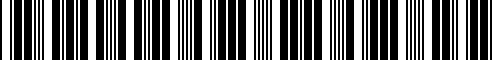 Barcode for 46632303230