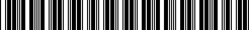 Barcode for 62117706402
