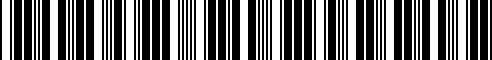 Barcode for 63137678006