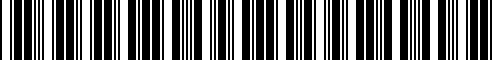 Barcode for 77452451066