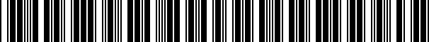 Barcode for JacketRainlock